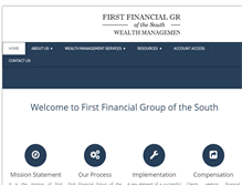 Tablet Screenshot of firstfinancialgroupinc.com